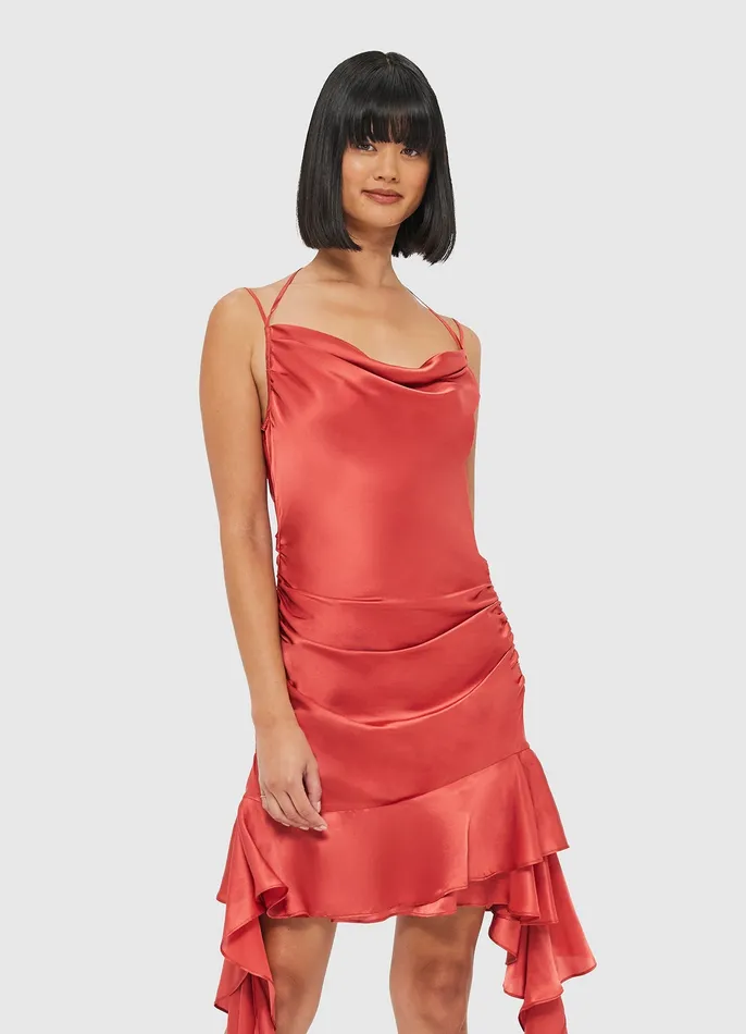 Dresses and Jumpsuits LEO LIN Women Alba Mini Dress 8211 Mulberry