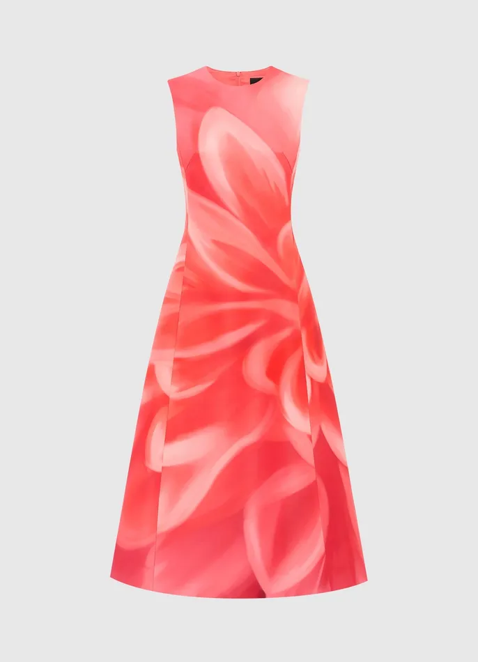 Dresses and Jumpsuits LEO LIN Women Cleo Sleeveless Midi Dress 8211 Prism Print
