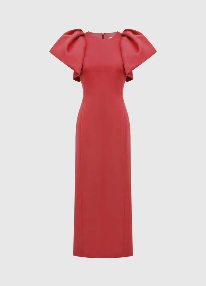 Dresses and Jumpsuits Lucinda Maxi Dress 8211 Mulberry 8211 LEO LIN Women