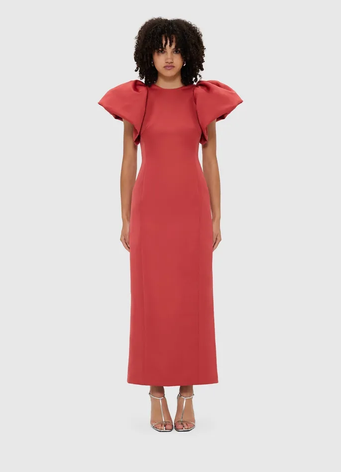 Dresses and Jumpsuits Lucinda Maxi Dress 8211 Mulberry 8211 LEO LIN Women