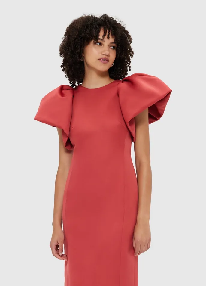 Dresses and Jumpsuits Lucinda Maxi Dress 8211 Mulberry 8211 LEO LIN Women