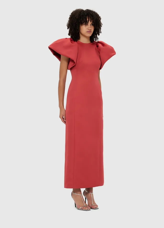 Dresses and Jumpsuits Lucinda Maxi Dress 8211 Mulberry 8211 LEO LIN Women