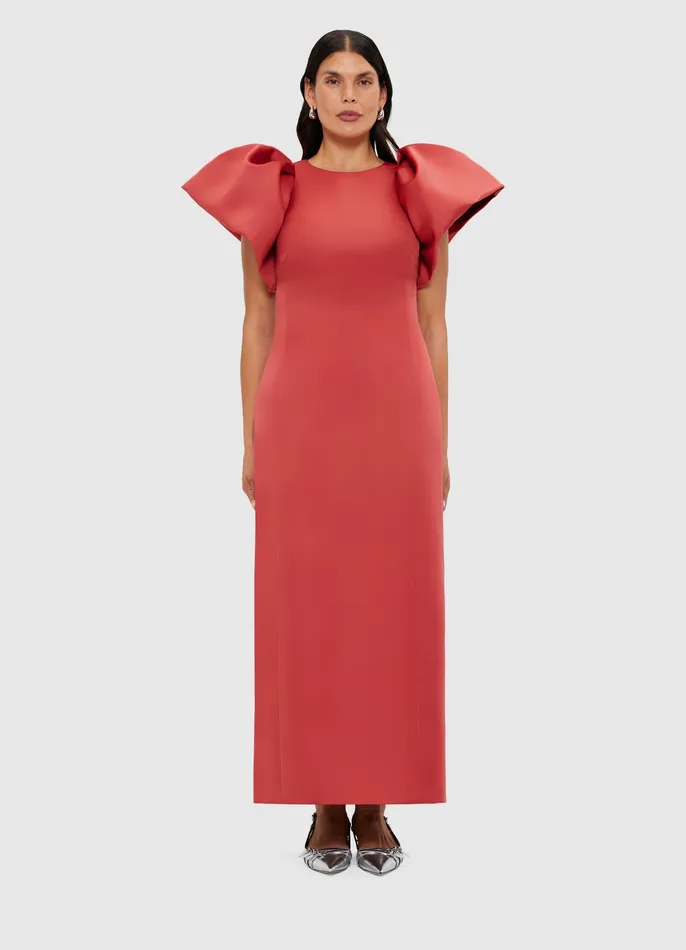 Dresses and Jumpsuits Lucinda Maxi Dress 8211 Mulberry 8211 LEO LIN Women