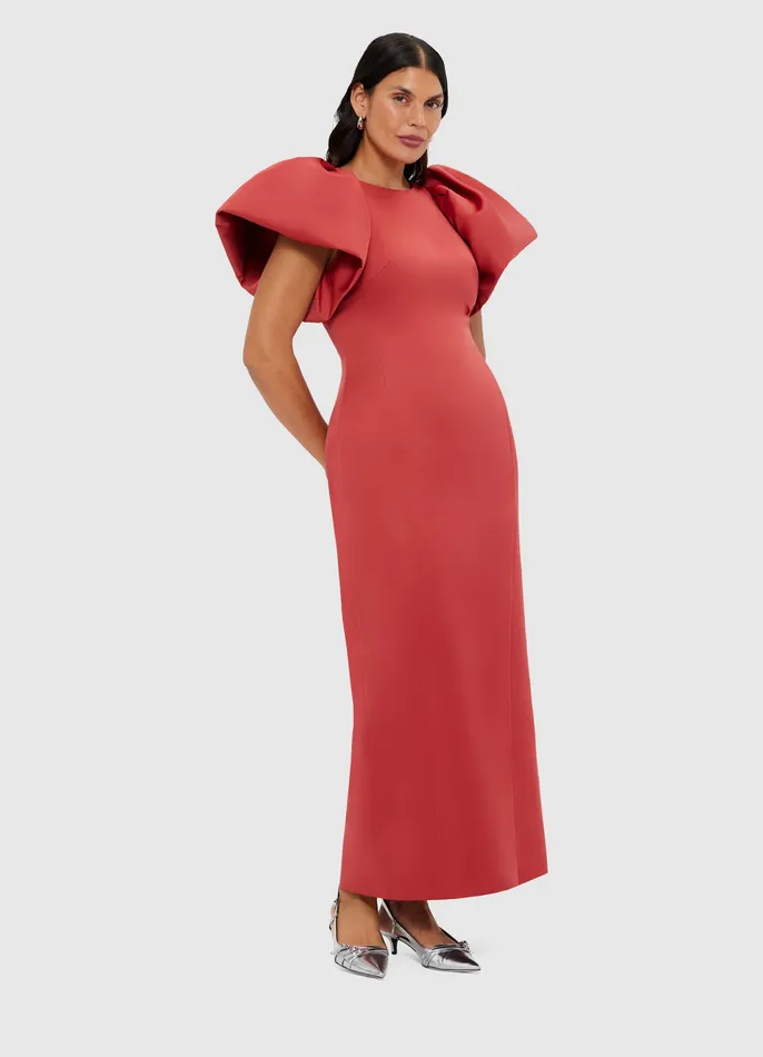 Dresses and Jumpsuits Lucinda Maxi Dress 8211 Mulberry 8211 LEO LIN Women