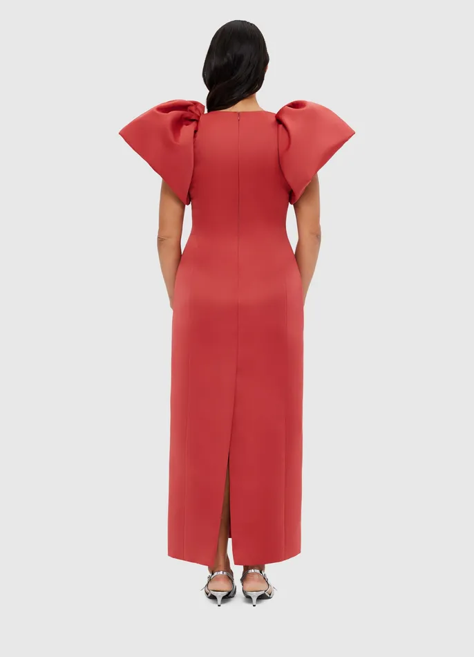 Dresses and Jumpsuits Lucinda Maxi Dress 8211 Mulberry 8211 LEO LIN Women