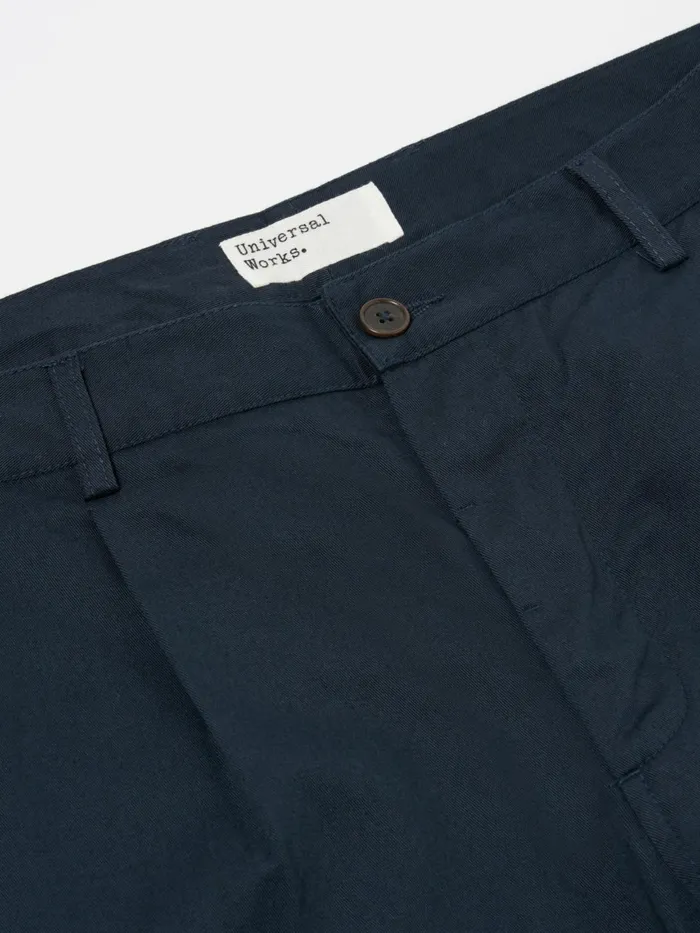 Duke Pant In Navy Twill Men Universal Works Trousers