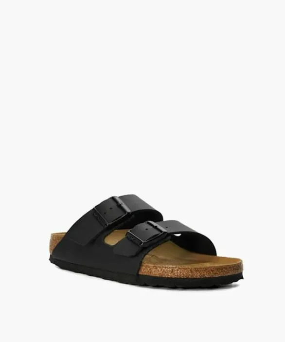 Dune London Black Sandals Women Arizona Birko F Black Two Strap Sandals Black