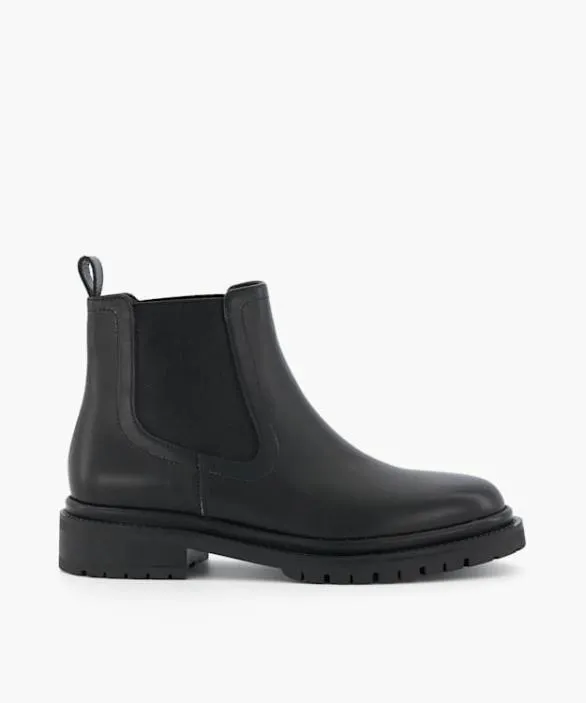 Dune London Flat Boots Women Perceive Black Leather Chelsea Boots Black Leather Dune London Flat Boots Women Perceive Black Leather Chelsea Boots Black Leather
