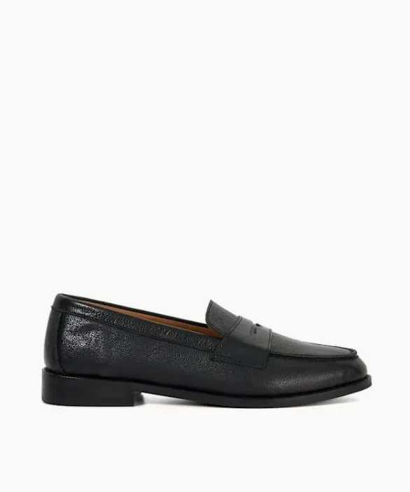 Dune London Loafers Women Ginelli Black Penny Loafer Black