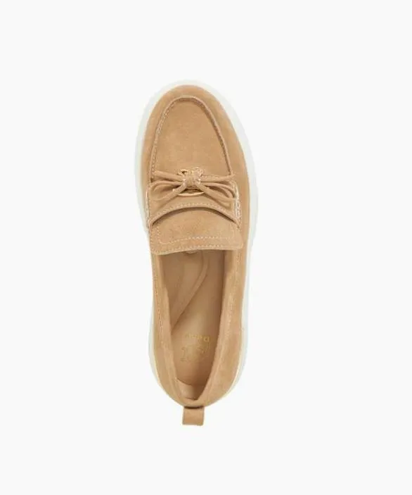 Dune London Loafers Women Glide Sand Flatform Casual Loafer Neutral