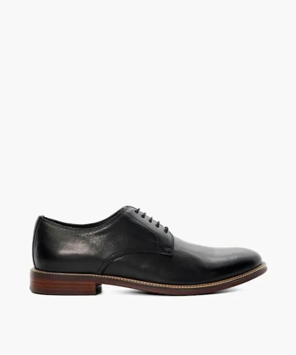 Dune London Wide Fit Shoes Men Stanleyy Black Natural Wood Sole Gibson Shoes Black Dune London Wide Fit Shoes Men Stanleyy Black Natural Wood Sole Gibson Shoes Black
