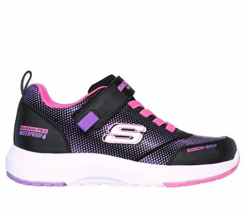 Dynamic Tread 8211 Journey Time Black Hot Pink Kids SKECHERS Kids UK Sizes 9525