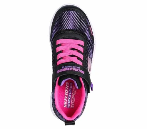 Dynamic Tread 8211 Journey Time Black Hot Pink Kids SKECHERS Kids UK Sizes 9525
