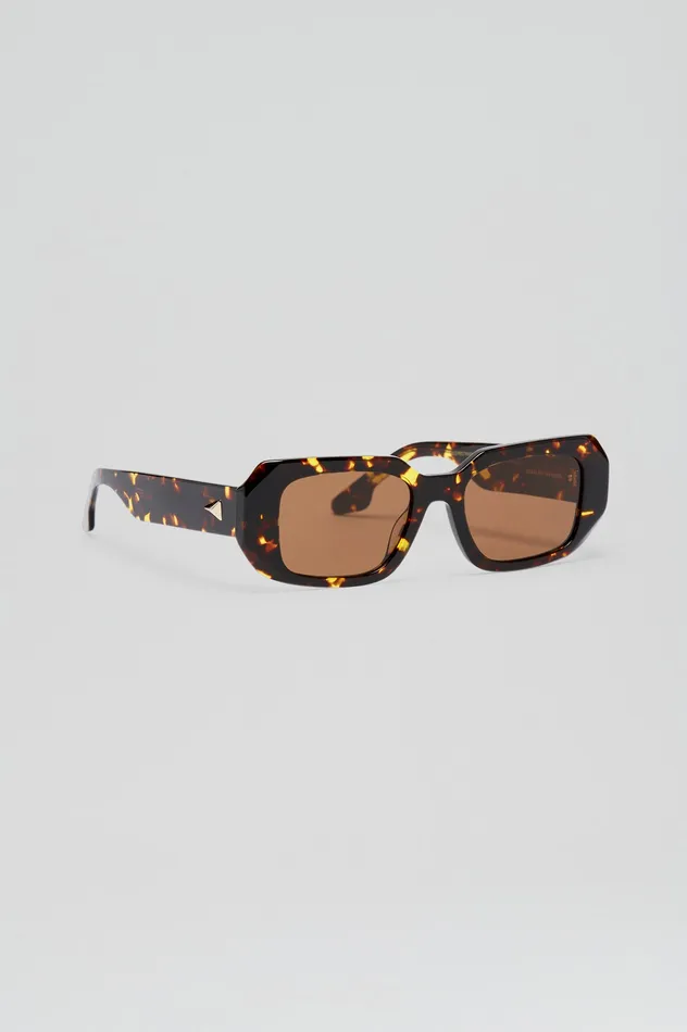 Eyewear Women ST BOLD RECTANGLE SUNGLASSES TORTSHELL Scanlan Theodore