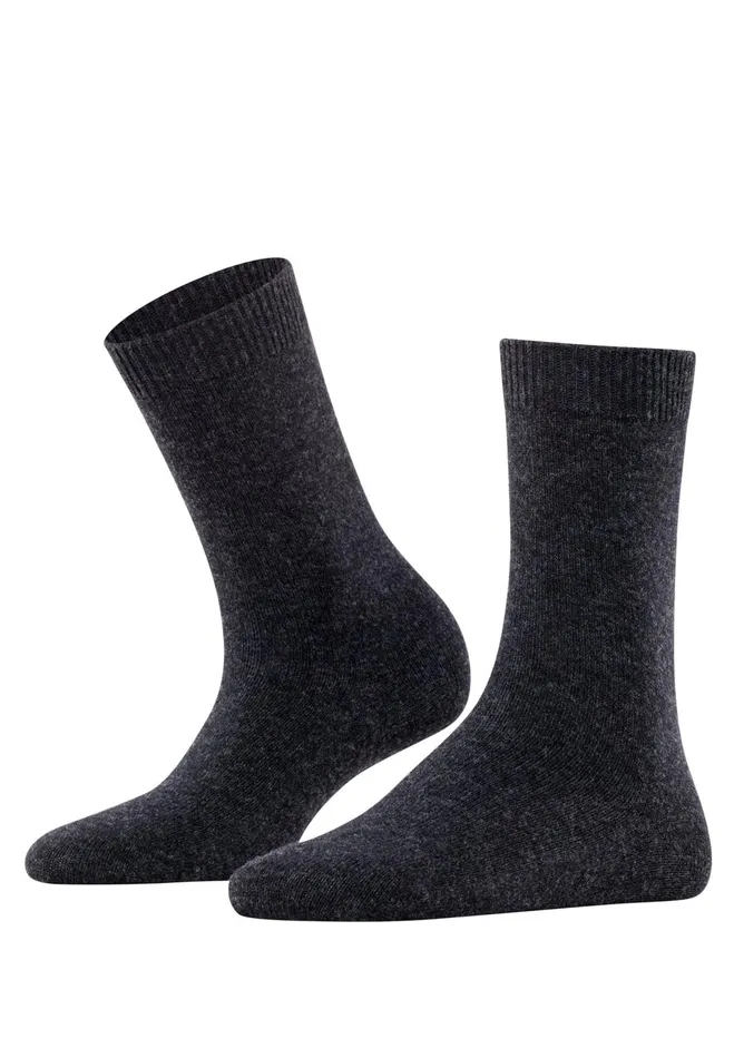 Falke Cosy Wool Sock Anthracite Melange Men HANRO Socks