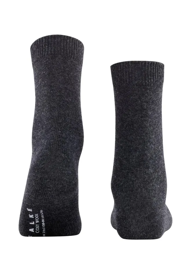 Falke Cosy Wool Sock Anthracite Melange Men HANRO Socks