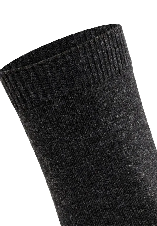 Falke Cosy Wool Sock Anthracite Melange Men HANRO Socks
