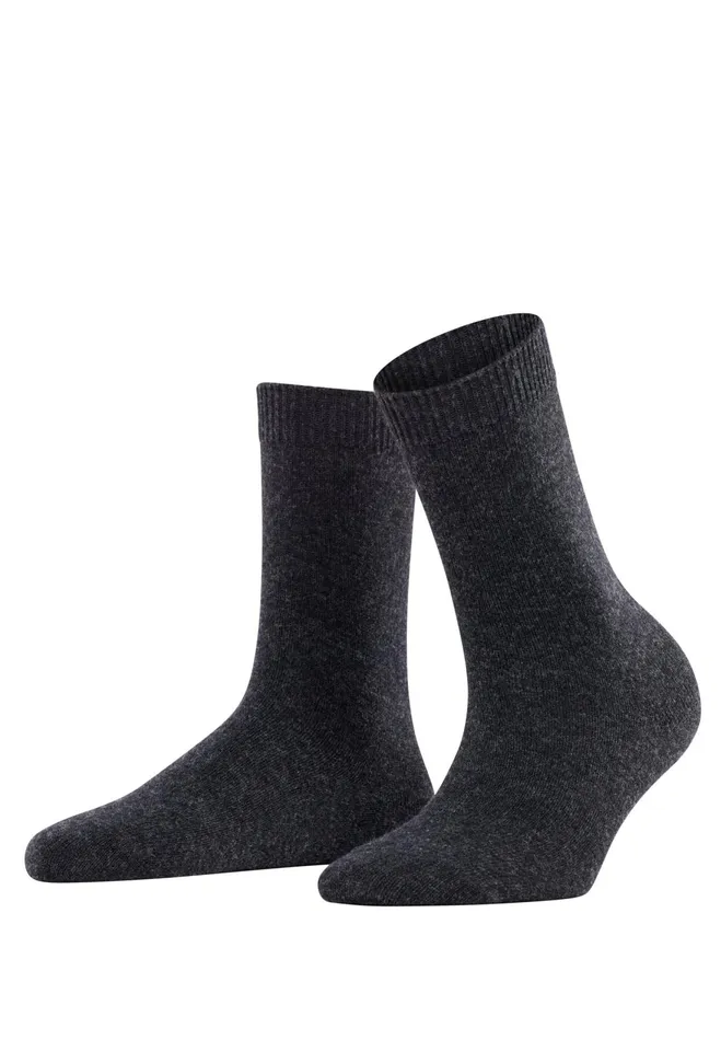 Falke Cosy Wool Sock Anthracite Melange Men HANRO Socks
