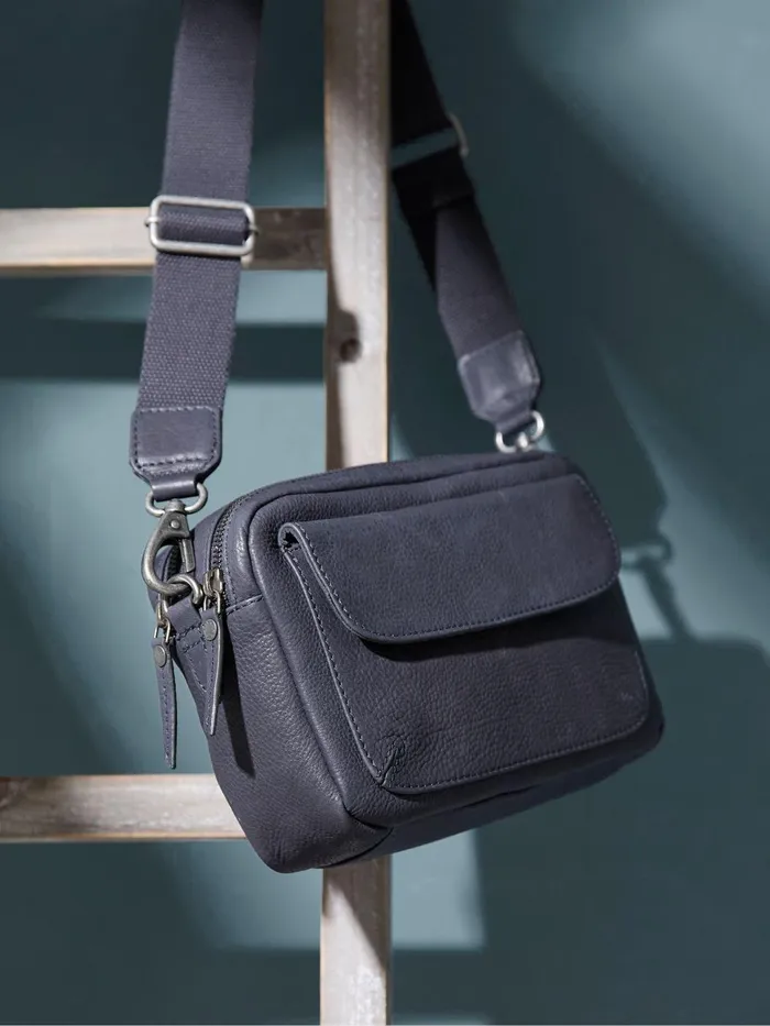Fat Face Bags and Purses The Oslo Blue Camera Bag 8211 Women