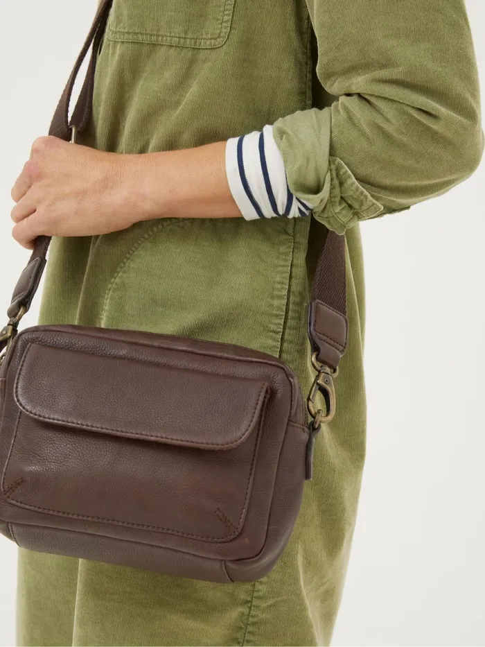 Fat Face Bags and Purses The Oslo Brown Camera Bag 8211 Women