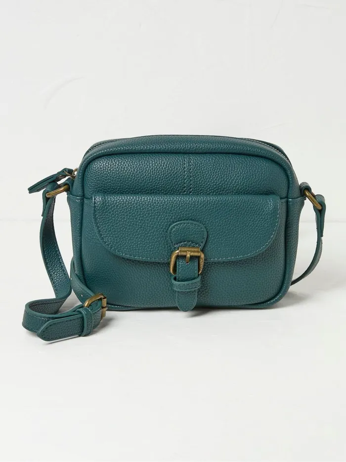 Fat Face Bags and Purses Vallie Green Crossbody Bag 8211 Women