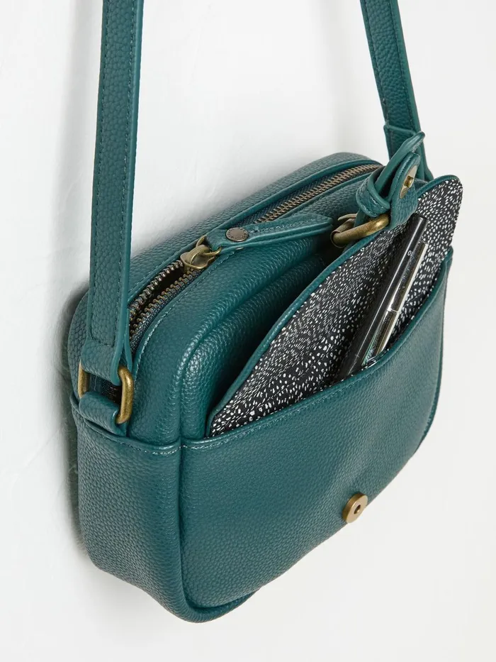 Fat Face Bags and Purses Vallie Green Crossbody Bag 8211 Women