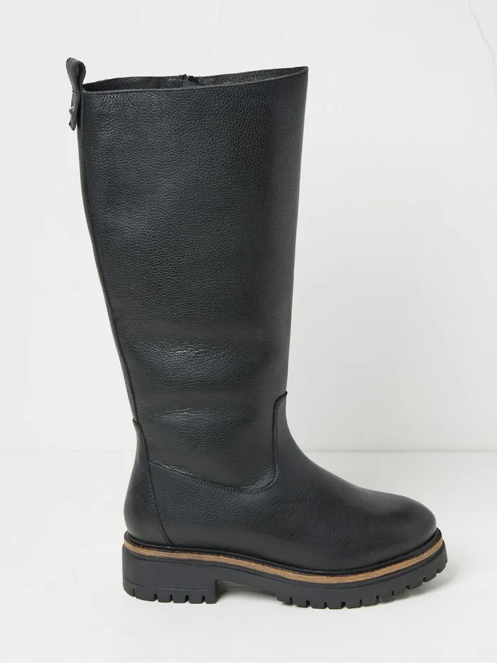 Fat Face Boots Emmy Black Riding Boots 8211 Women