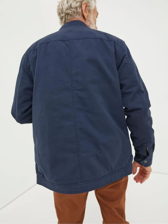 Fat Face Coats and Jackets Blue Rutland Overshirt 8211 Men