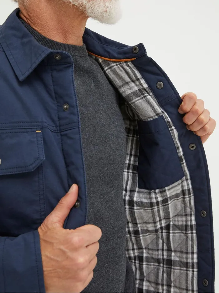 Fat Face Coats and Jackets Blue Rutland Overshirt 8211 Men