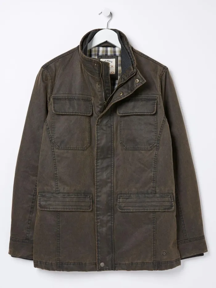 Fat Face Coats and Jackets Brown Broadsands Four Pocket Jacket 8211 Men