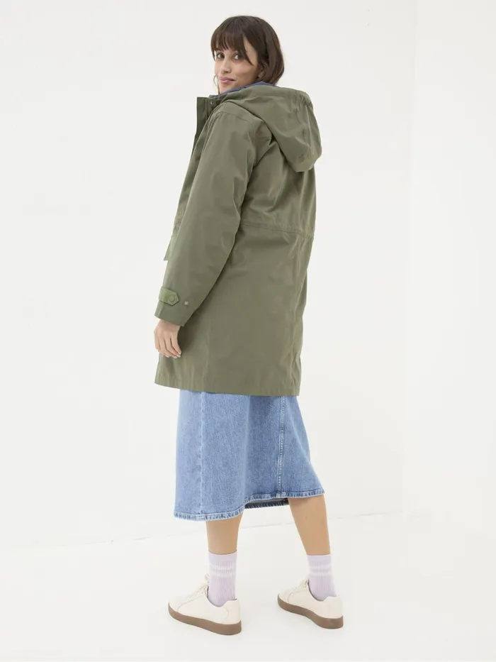 Fat Face Coats and Jackets Mira Green Multiway Parka 8211 Women