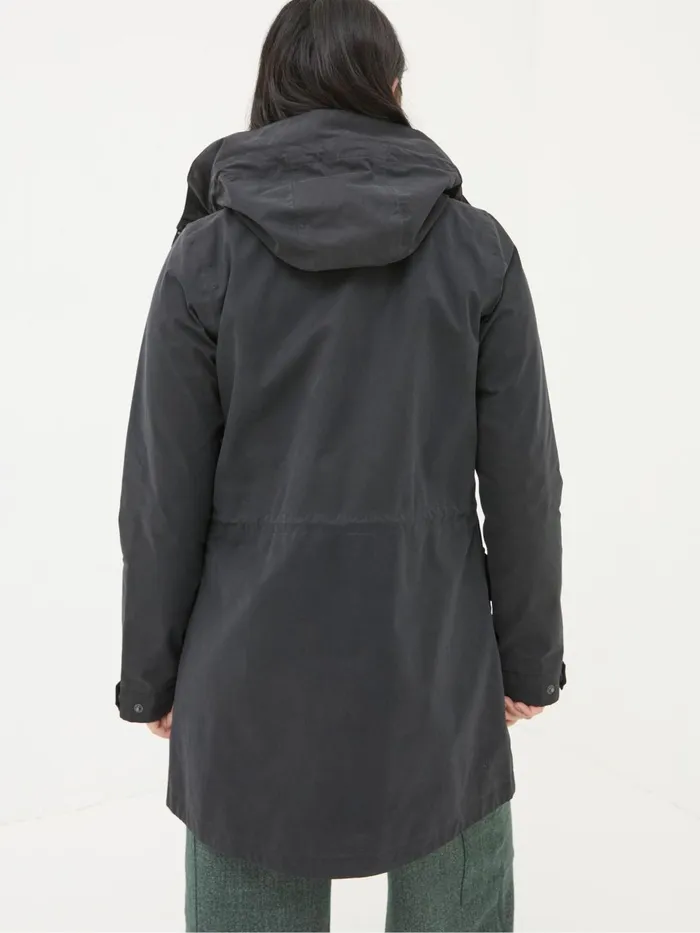 Fat Face Coats and Jackets Tiegan Black Waterproof Coat 8211 Women