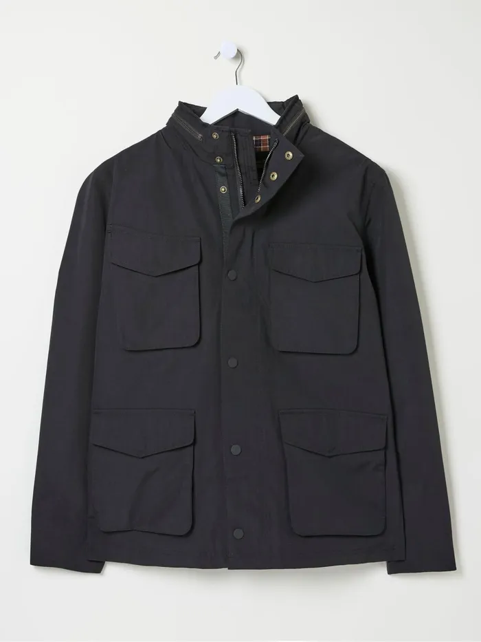Fat Face Coats and Jackets Truro Black Waterproof Jacket 8211 Men