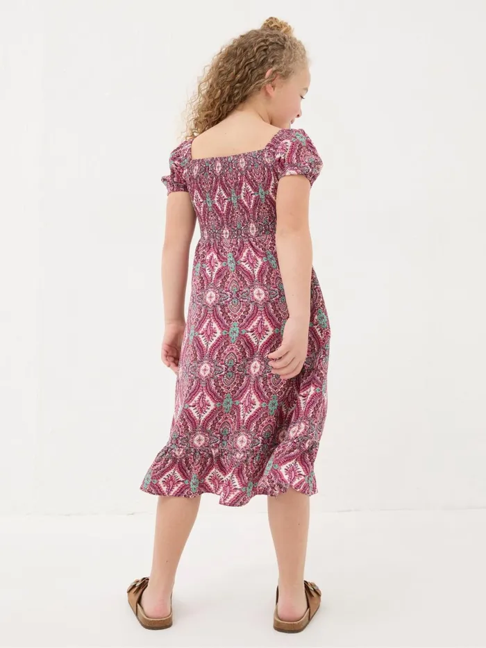 Fat Face Dresses Adele Purple Paisley Midi Dress 8211 Kids