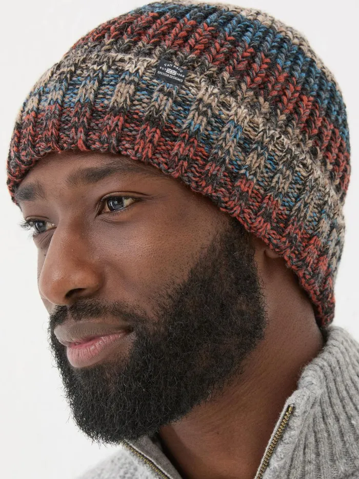 Fat Face Hats Multi Twist Beanie 8211 Men