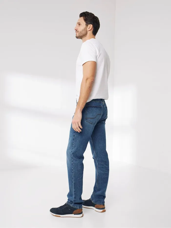 Fat Face Jeans Blue Straight Stone Wash Jeans 8211 Men