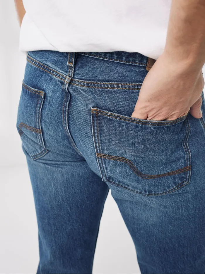 Fat Face Jeans Blue Straight Stone Wash Jeans 8211 Men