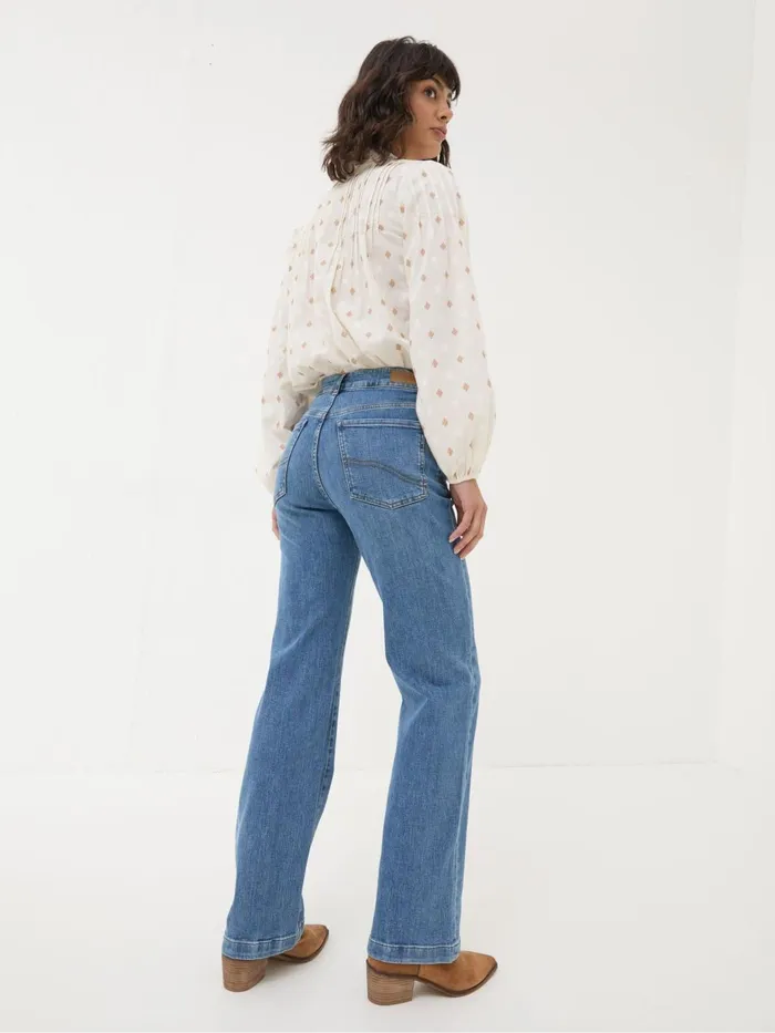 Fat Face Jeans Elise Denim Vintage Wide Leg Jeans 8211 Women
