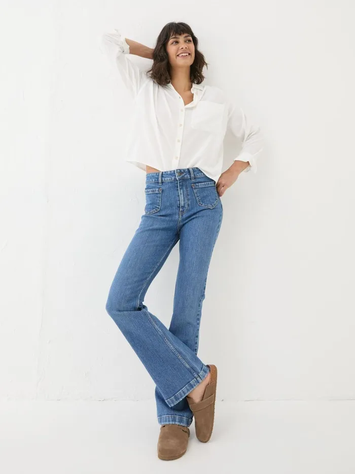 Fat Face Jeans Fly Denim Vintage Flare Jeans 8211 Women