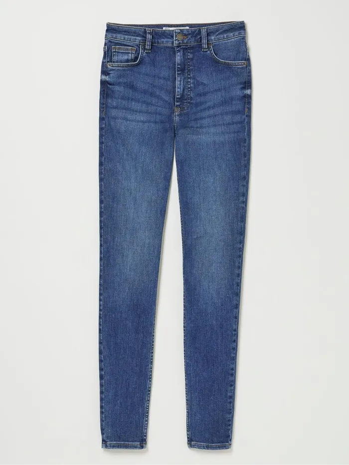 Fat Face Jeans Harlow Dark Vintage Blue Highwaist Skinny Jeans 8211 Women