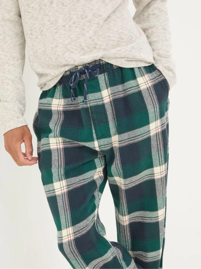 Fat Face Pyjamas and Nightwear Green Oxshott Check Pyjamas 8211 Men