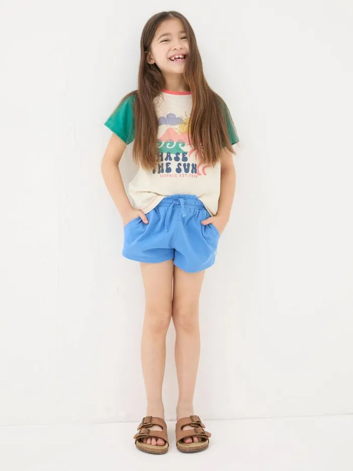 Fat Face Shorts Blue Jersey Shorts 2 Pack 8211 Kids