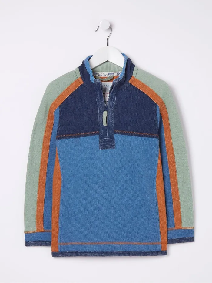 Fat Face Sweatshirts and Hoodies Mini Blue Us Airlie Sweater 8211 Kids