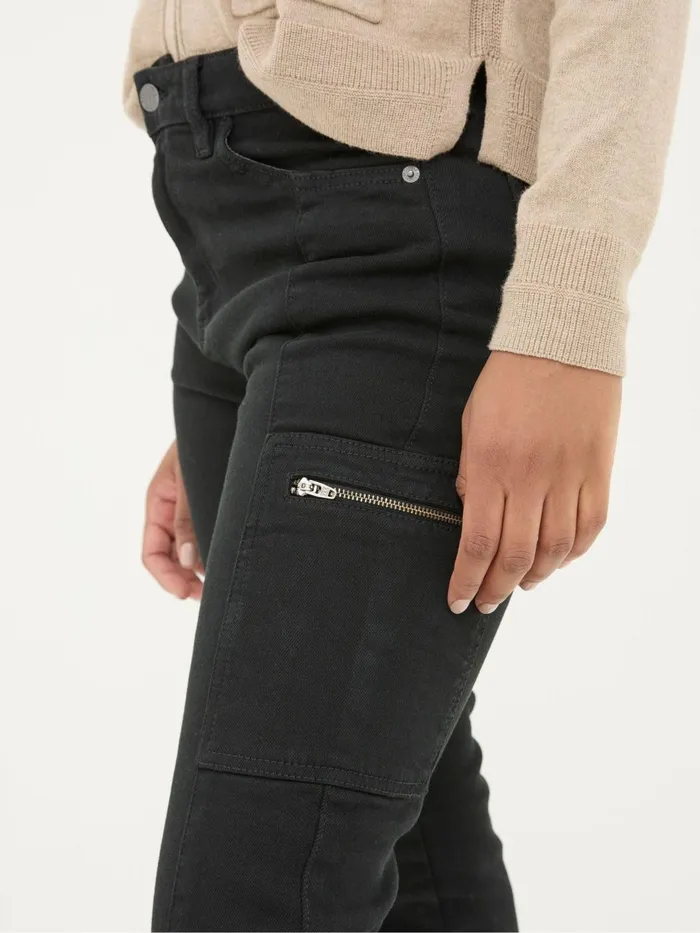 Fat Face Trousers and Leggings Malvern Black Cargo Trousers 8211 Women