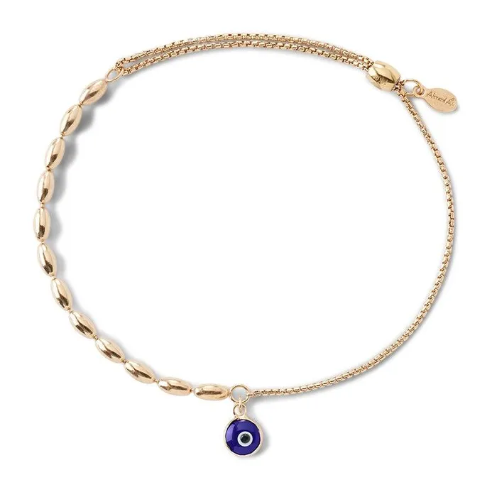 Fine Jewelry Women Alex And Ani Evil Eye Pull Chain Bracelet Sterling Silver
