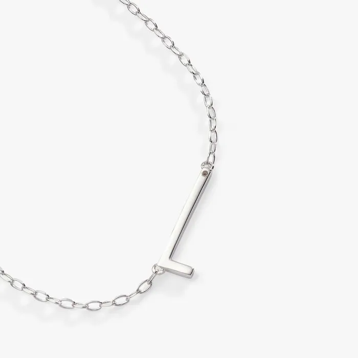 Fine Jewelry Women Alex And Ani Initial L Precious Elongated Necklace 14kt Gold Over 925 Sterling Silver