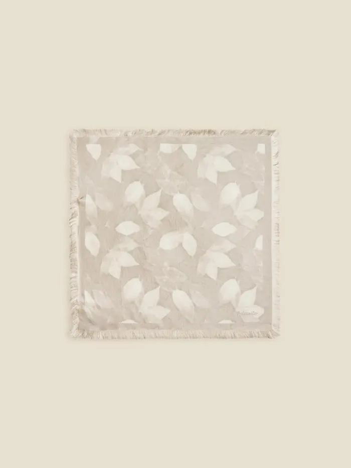 Fine Scarves WomenMen Holzweiler Fine Scarf Fringed Ecru Mix