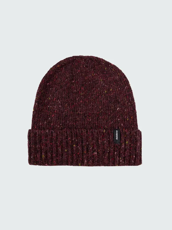 Finisterre Hats and Beanies MenWomen Farne Beanie Black Cherry