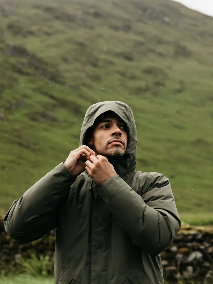 Finisterre Jackets and Coats Men Ignis Jacket Olive