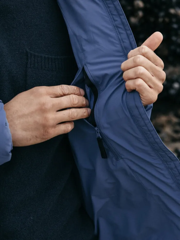 Finisterre Jackets and Coats Men Nebulas Insulated Jacket Coastal Fjord